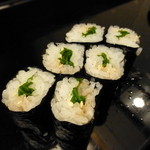 銀座 久兵衛 - 梅しそ巻き