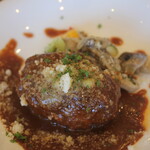 洋食堂なか田 定食堂なか - 前ちゃんのふわふわデミグラスハンバーグ