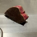 鉄板焼 但馬 - お肉様、良い音出して準備中です。