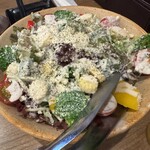 土鍋炊きごはん あさひ - たっぷりチーズのシーザーサラダ