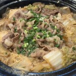 土鍋炊きごはん あさひ - 土鍋で作った牛すき焼き