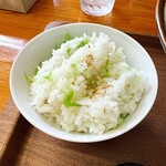 みなと食堂 - 【アーサご飯】(¥230)