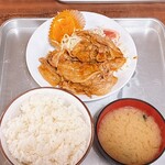 大みや食堂 - 焼肉定食 950円
