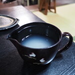 うし代亭 - 蕎麦湯