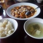 天府酒家 - 麻婆豆腐ランチ