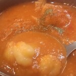 キッチン あずま - ミニカジョス／具材はハチノスとひよこ豆