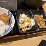 ひもの野郎 - 梅干しおろしが秀逸でございます。