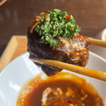 近江牛ステーキとがぶ飲みワイン ニクバルモダンミール - 