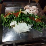 九州料理 二代目もつ鍋わたり - 国産もつ鉄板焼き　明太とんこつ味1,320円