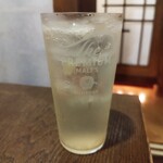 九州料理 二代目もつ鍋わたり - レモンサワー550円