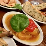 トラットリア・築地パラディーゾ - 季節の食材を使ったパラディーゾ流小皿前菜盛り合わせ