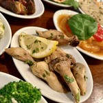 トラットリア・築地パラディーゾ - 季節の食材を使ったパラディーゾ流小皿前菜盛り合わせ