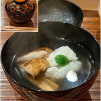 櫻木 - 鱧と松茸のお椀