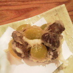 りょうりや 御旅屋 - 銀杏とむかごのかき揚げ