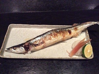 成味屋 - 秋刀魚の塩焼き