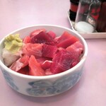 水口食堂 - まぐろぶつ切