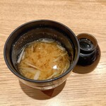 築地青空三代目 - 味噌汁