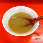 新ちゃん - 焼そばのスープ