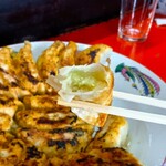 新ちゃん - ぎょうざ　断面