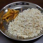 プルジャ ダイニング - 2014.10・マトンチウラセット 1000円　マスチウラとアチャール