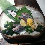 よし田 - 秋刀魚のお造り