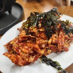 ジンギスカン羊はち - 浅漬けキムチ、箸休め☆