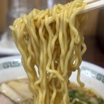 旭川ら～めん むら山 - 麺箸上げ