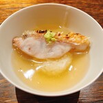 御料理 ふじ田 - 九州の甘鯛夏かさ焼 もちごめ