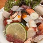 すごろく - 海鮮サラダ