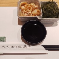 豚しゃぶ せいろ蒸し 豚匠 なんば邸 - 