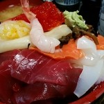 寿司富 - ちらし（すりきり）