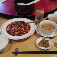赤坂 四川飯店 - 陳マーボードーフ ランチ 1,300円