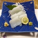 Oryori Osake Kimura Karuizawa Ten - 剣先イカの刺し身