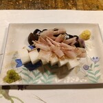 お料理お酒 木邨 - 長芋と水茄子の浅漬け