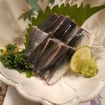 Oryori Osake Kimura Karuizawa Ten - 地小鰯の刺し身