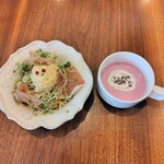 レコンパンス　 - サラダとスープ