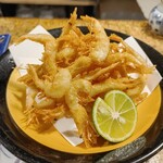 Oryori Osake Kimura Karuizawa Ten - 白エビの唐揚げ