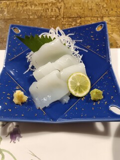 Oryori Osake Kimura Karuizawa Ten - 剣先イカの刺し身