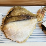 緑亭 - カレイの一夜干し