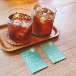 シー ザ フォレスト - 浅煎りのアイスコーヒー