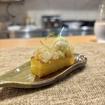 Yd'or - じゃがいものミルフィーユシマエビとカブココナッツ