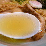 おおぜき中華そば店 - 【限定】淡麗塩そば（800円）＋味玉