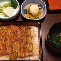 五代目 野田岩 麻布飯倉本店 - 鰻三楽コース 鰻重(天然)