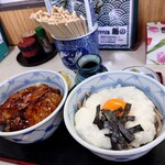 飯の - 料理写真:十勝満腹セット(冷) 1,080円(税込)