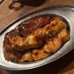 デンスケ - ホルモン盛り合わせ　脂多め