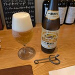 トラットリア カンパーナ ジロウマル - 一番搾り