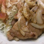 萬福食堂 - 生姜焼き　アップ