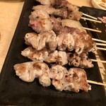 金時 - シロ(塩)  カシラ(塩) 各４本