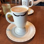 びっくりドンキー - ドリンク写真:カフェオレ