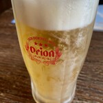 古謝そば屋 - 生オリオンビール